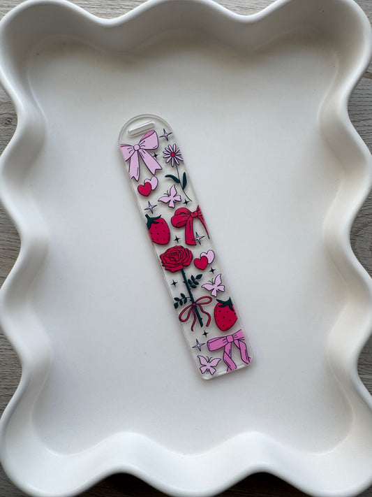 Pink & Red Sweetheart Bookmark