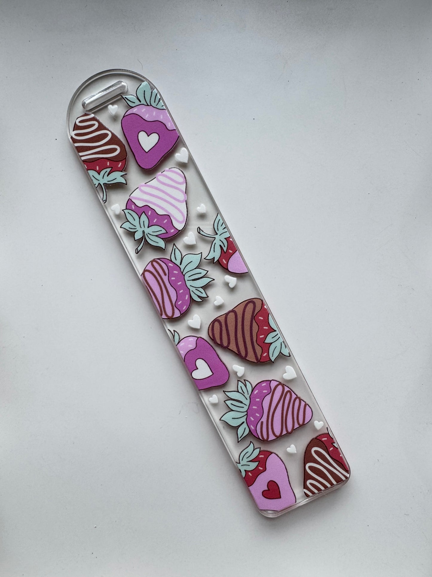 Chocolate Covered Strawberries Bookmark