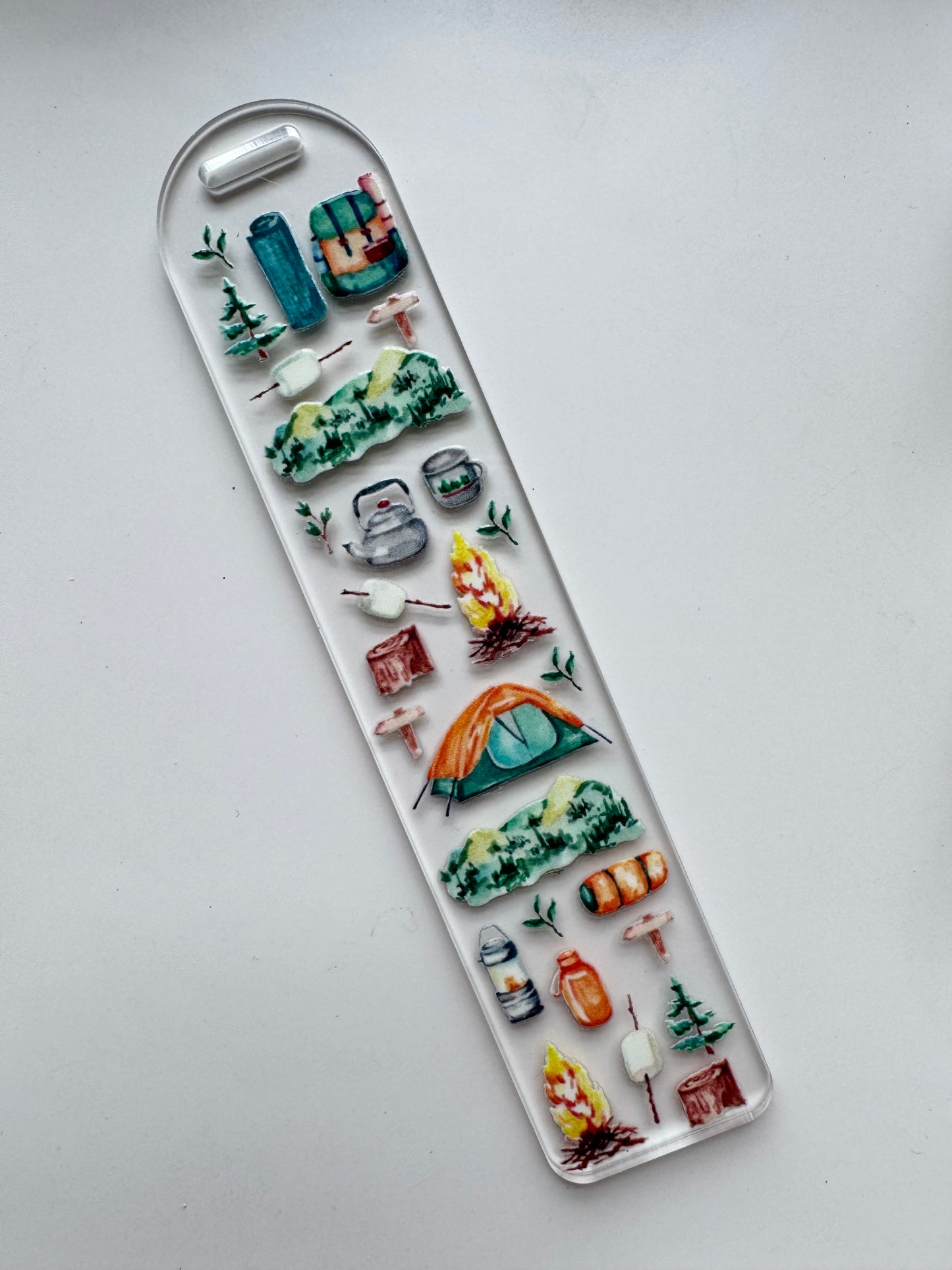 Gone Camping Bookmark