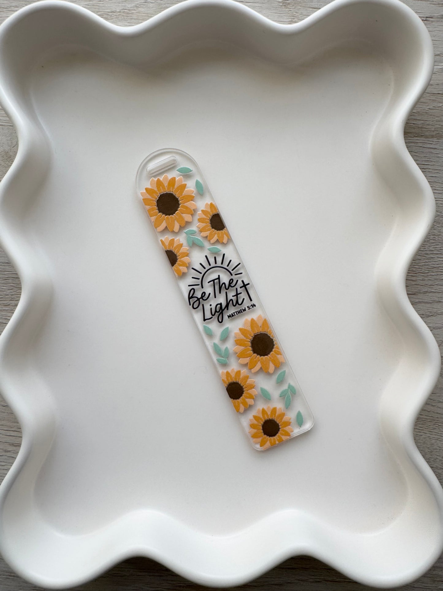 Be the Light - Sunflowers Bookmark