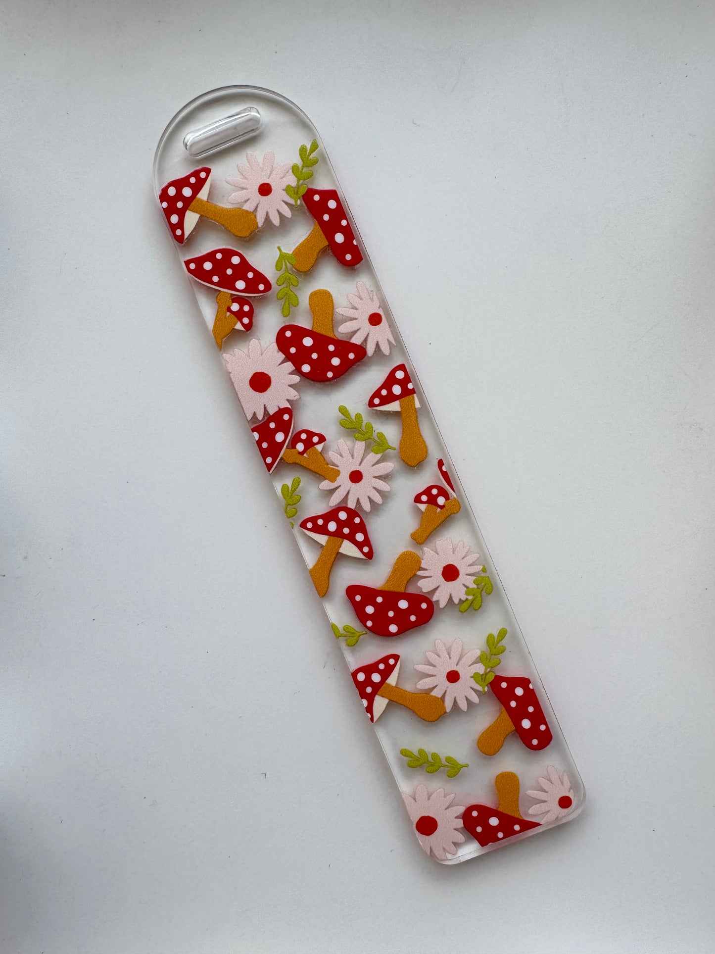 Flowers & Mushroom Bookmark