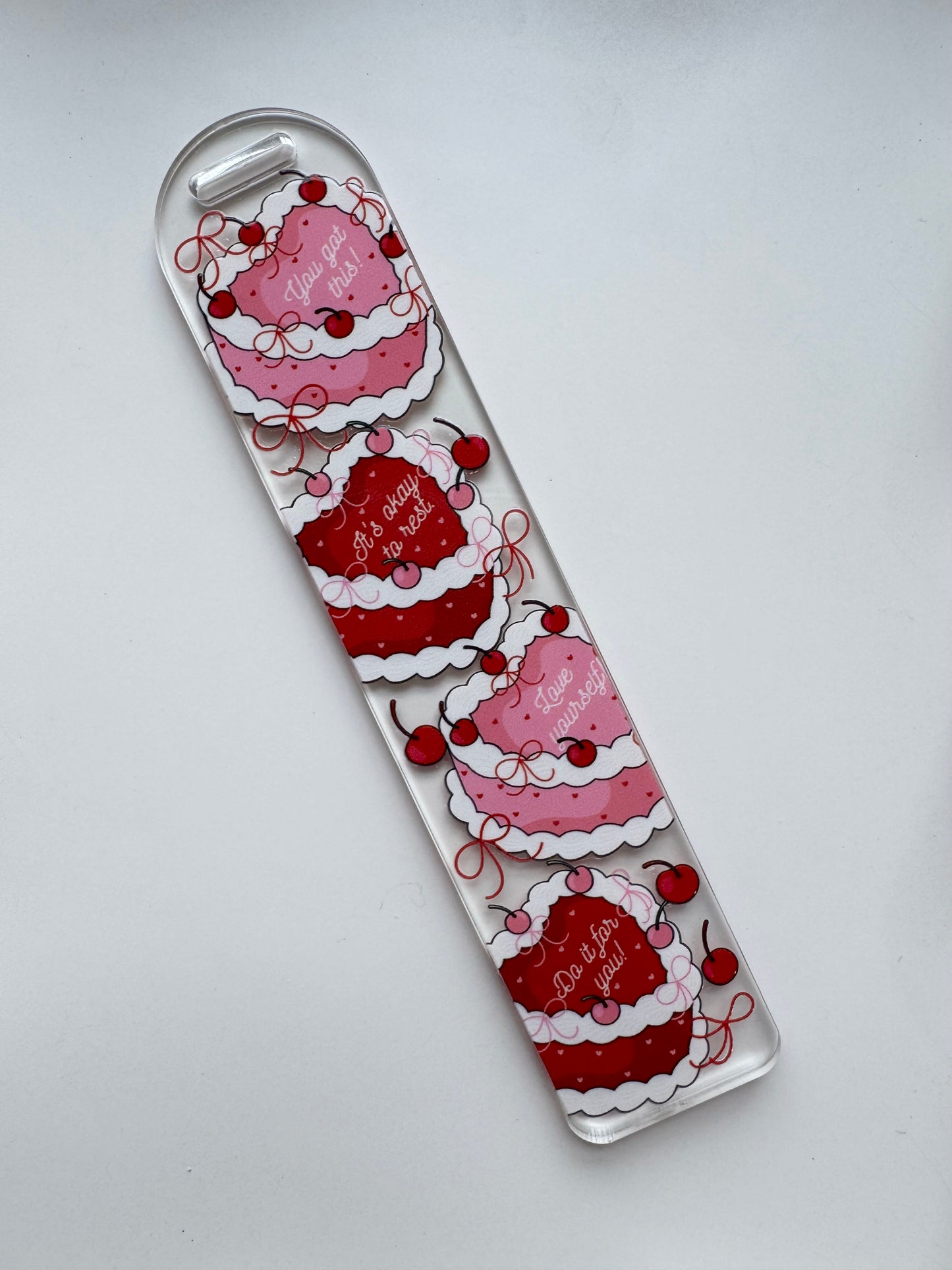 Sweet Cherry Cake Bookmark