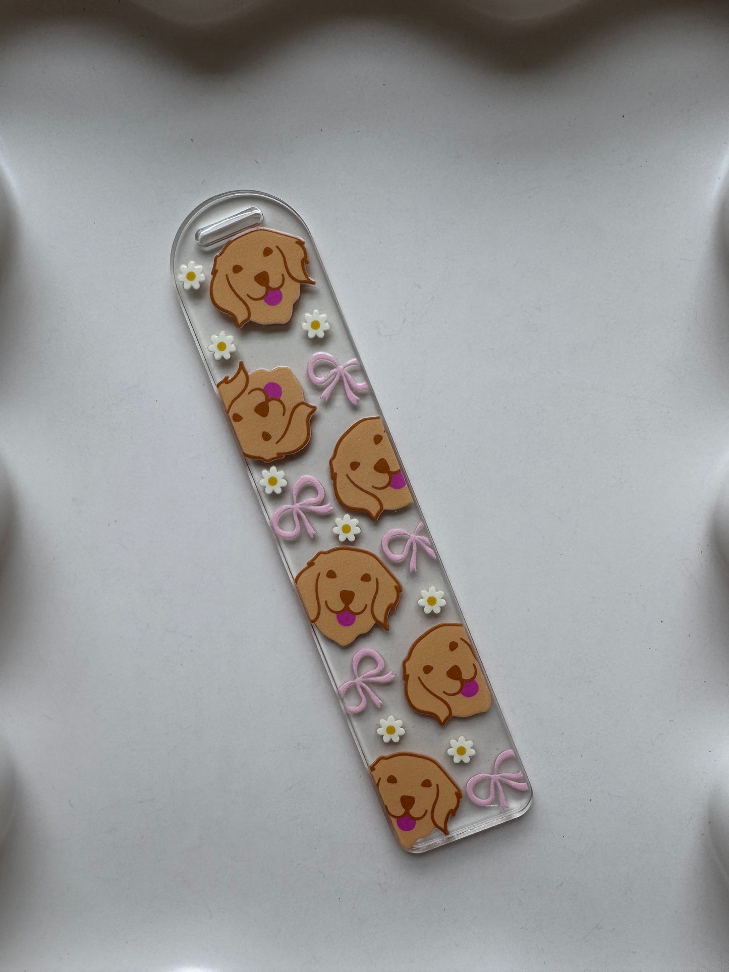 Golden Retriever Bookmark