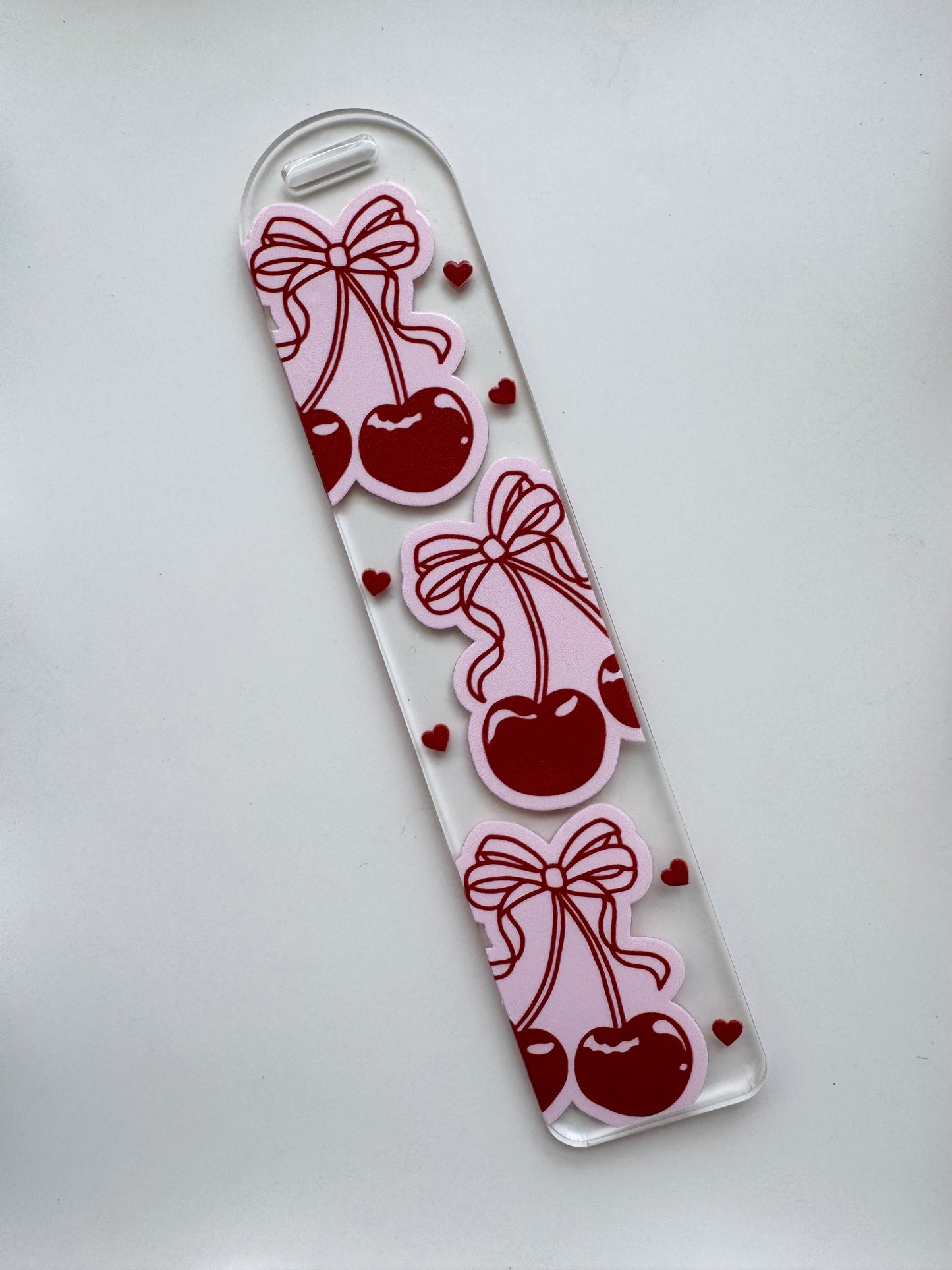 Cherry Bows Bookmark