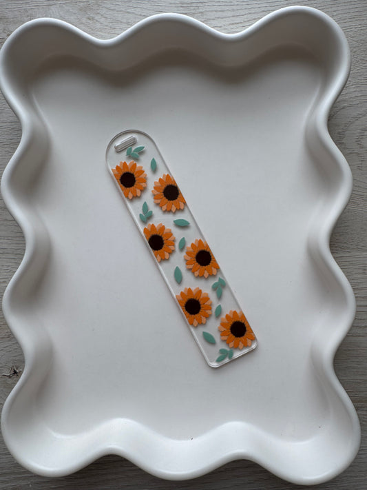 Dainty Sunflower Bookmark