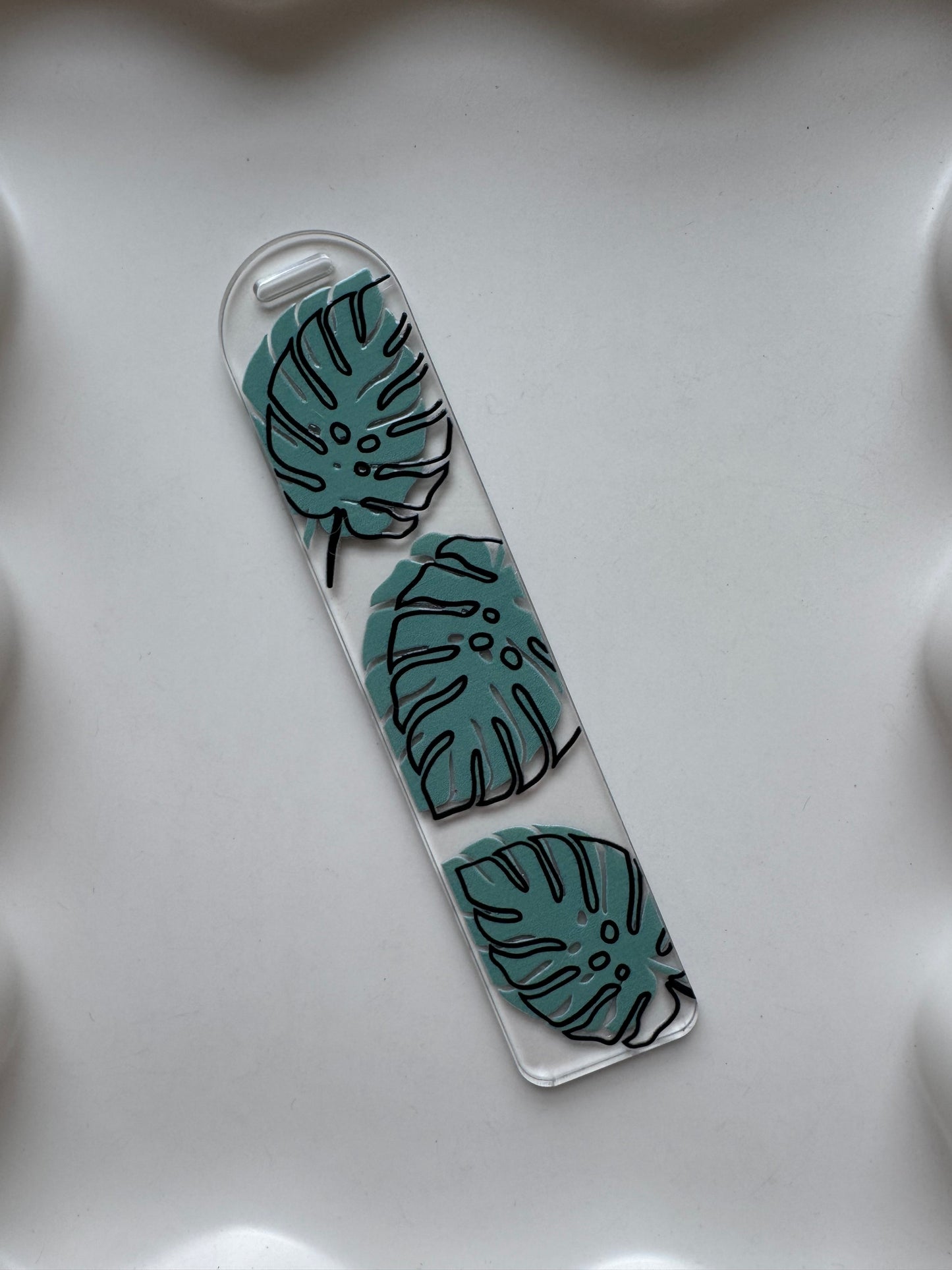 Monstera Leaves Bookmark