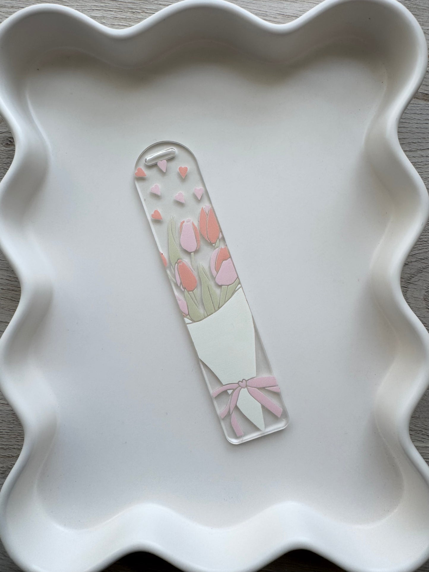 A Bouquet of Tulips Bookmark